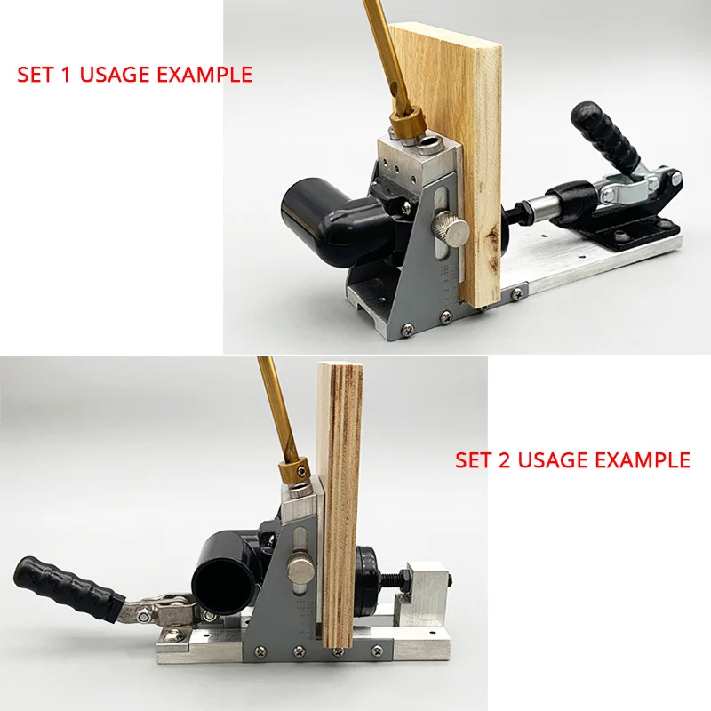 Woodworking Dust Collection - Kit guida per trapano per fori