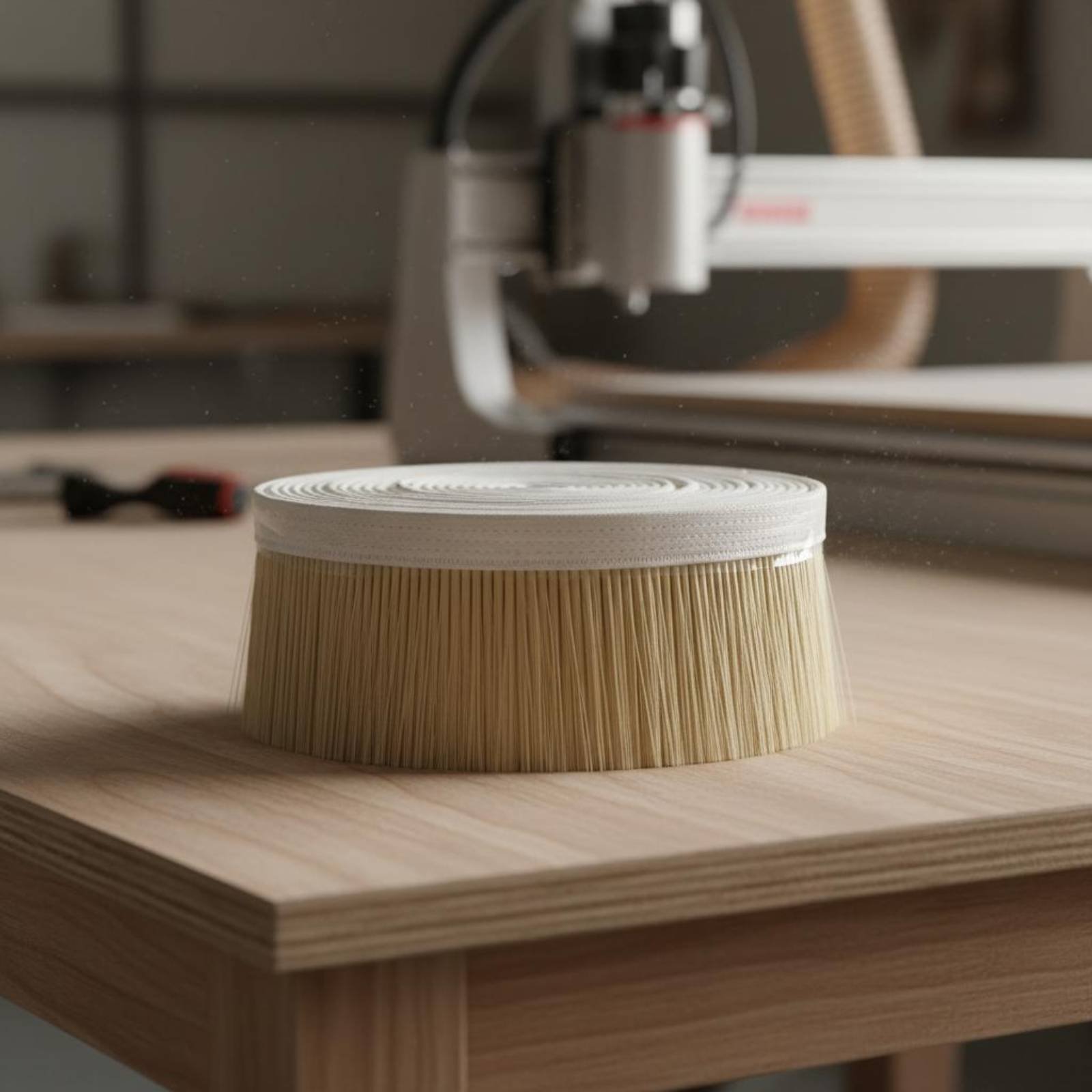 Vacuum Woodworking - Spazzola antipolvere per la lavorazione del