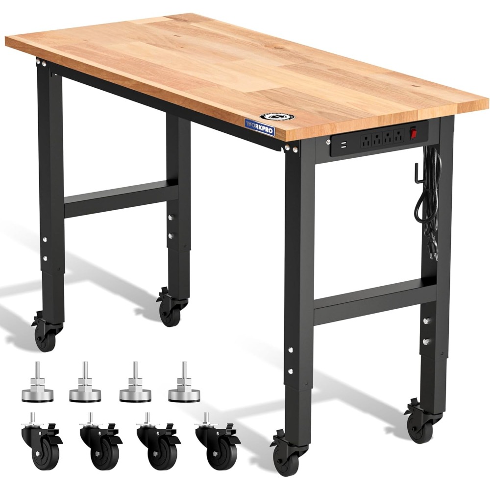 Woodworking Workbench - Banco da lavoro per garage, banco