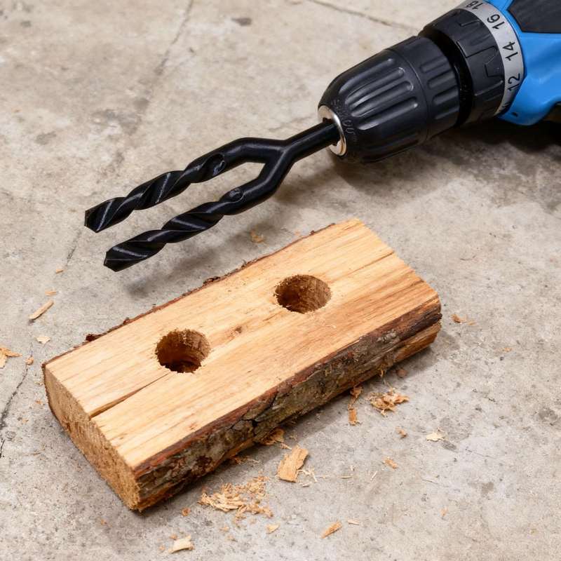Woodworking Jokes - Punta da trapano a doppia testa
