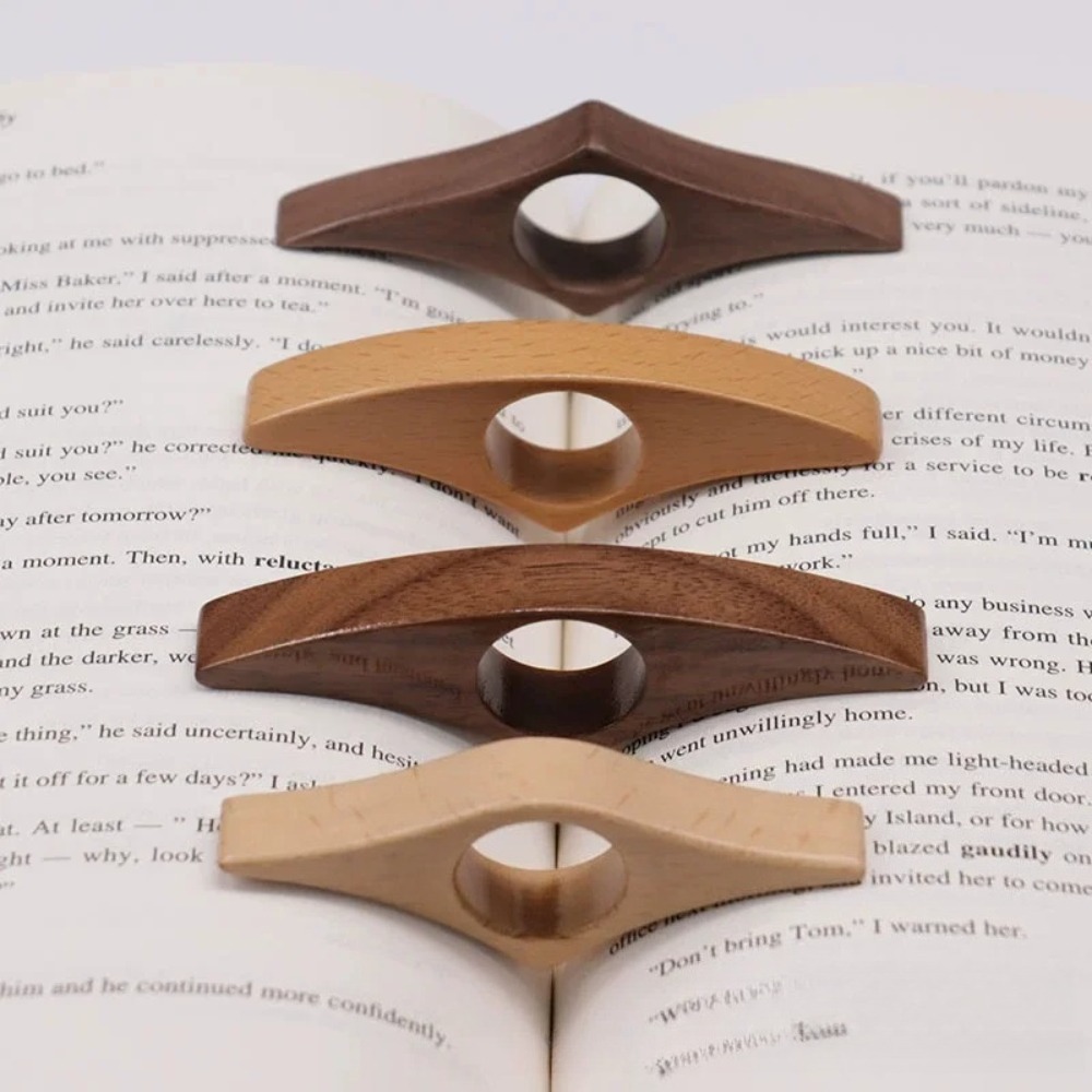 Woodworking School - Supporto per Libri in Legno Massello,