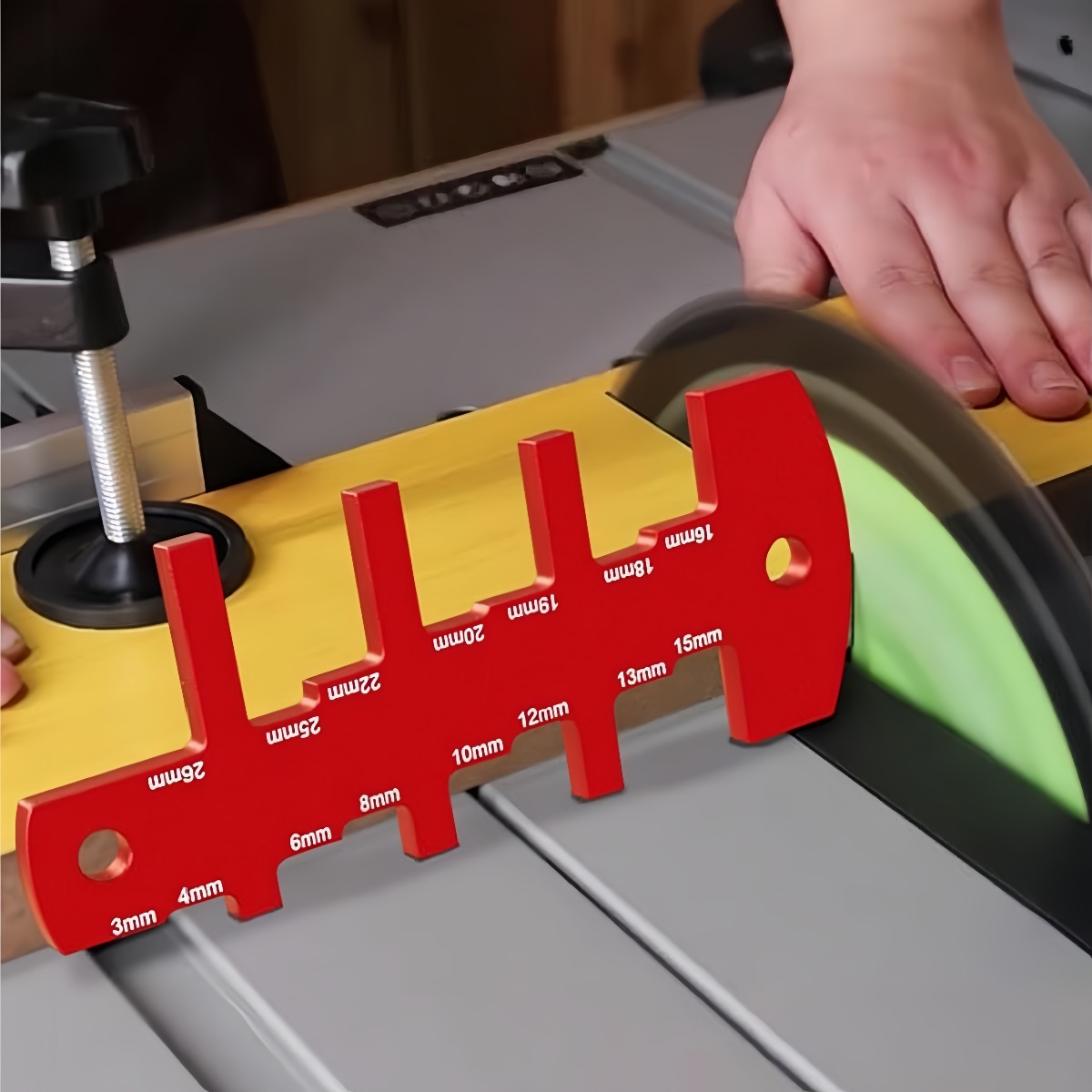 Woodworking Gauge - Misuratore di altezza della sega per