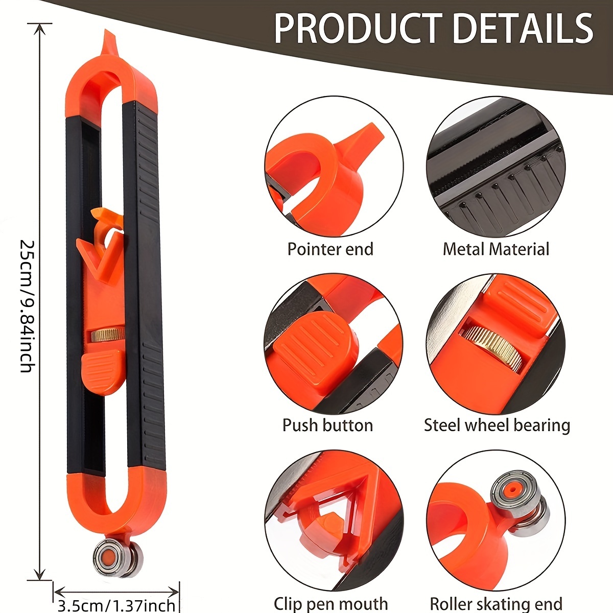 Strumento di Misurazione Conto - Woodworking Gauge recensione e prezzo
