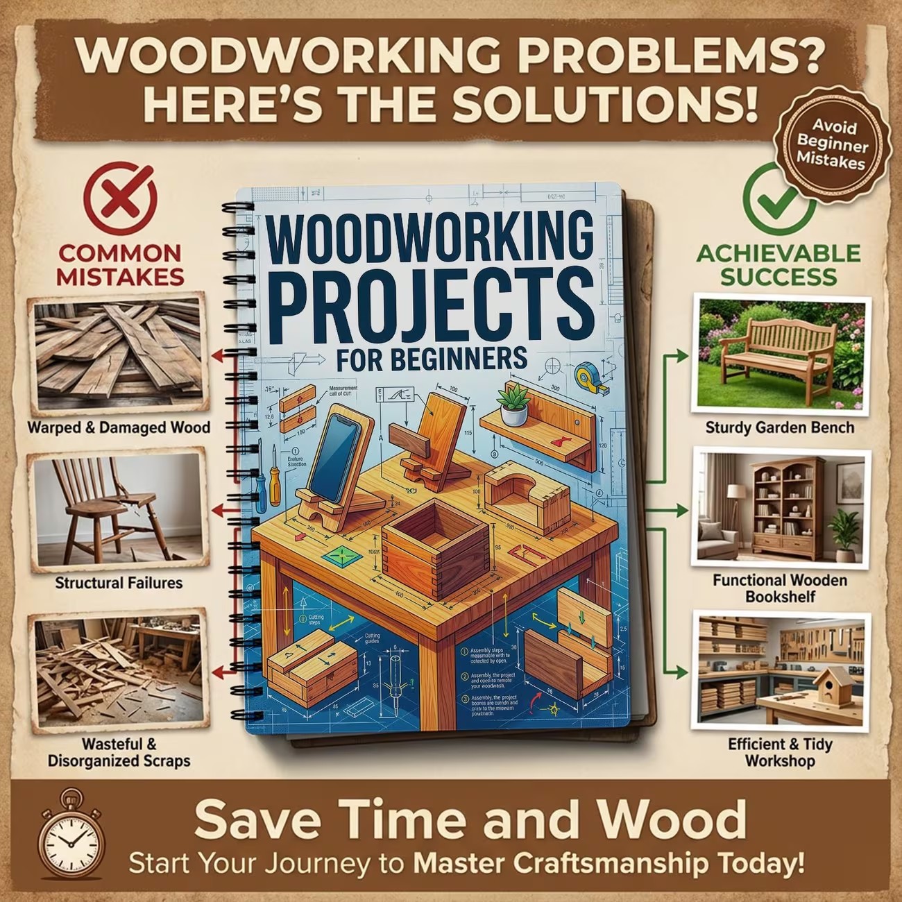 Piani di Lavorazione del Legno - Woodworking Ideas For Adults recensione e prezzo