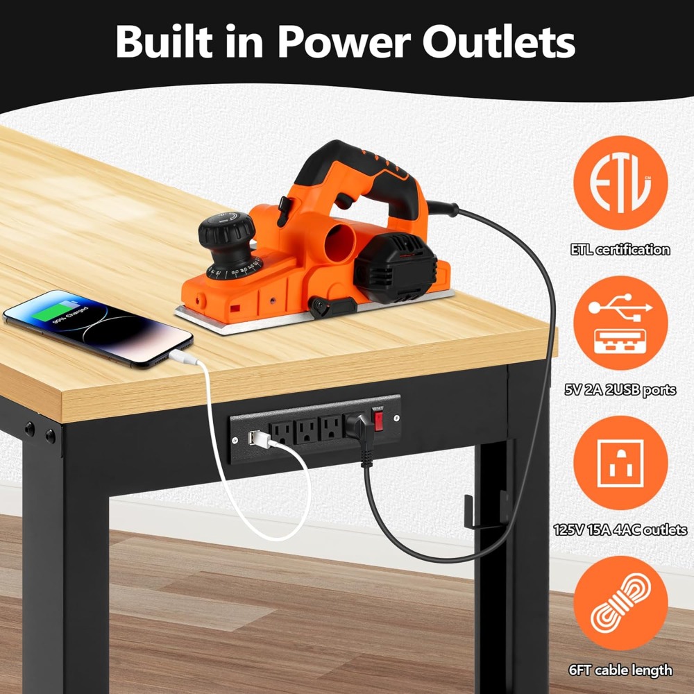 Banco da lavoro regolabile, ba - Woodworking Workbench recensione e prezzo