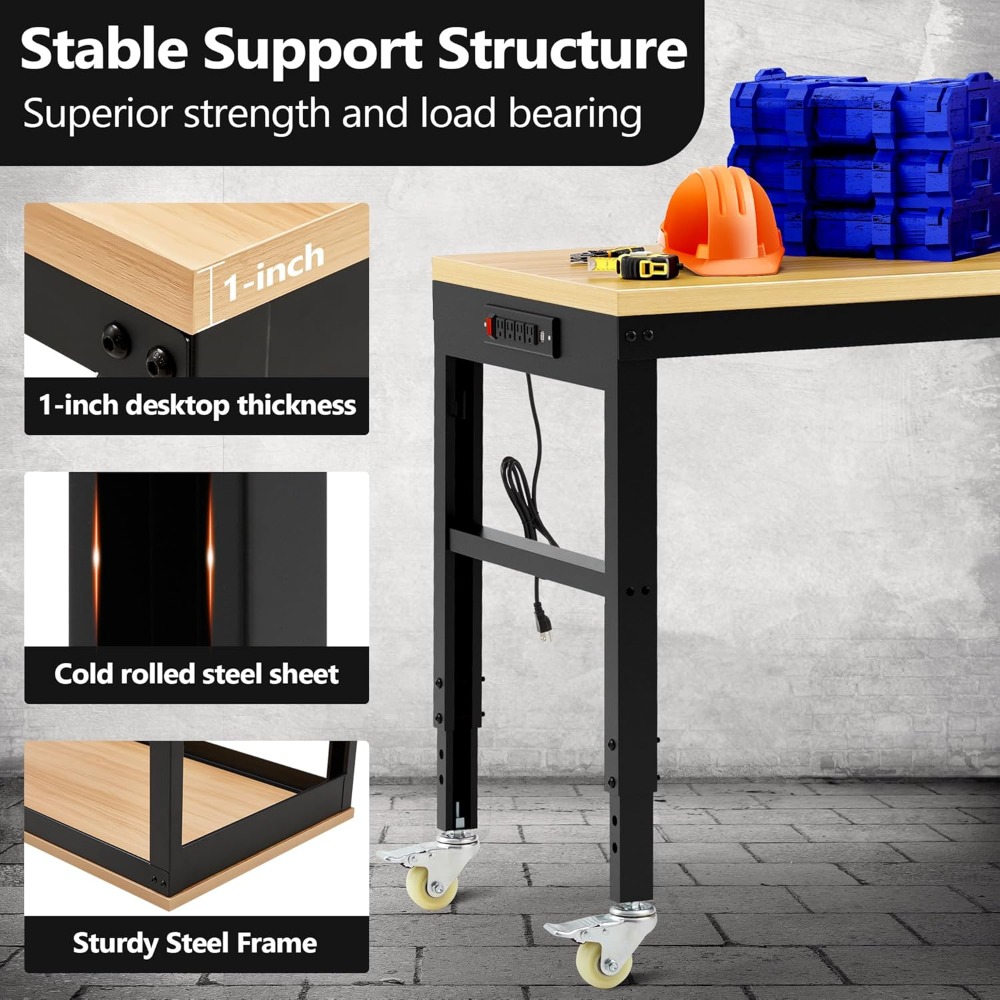 Banco da lavoro regolabile, ba - Woodworking Workbench recensione e prezzo