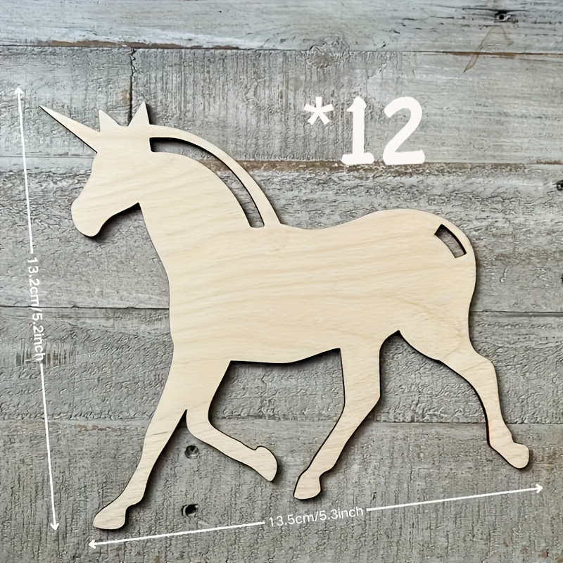 Set di 12 Unicorno in Legno No - Woodworking School recensione e prezzo