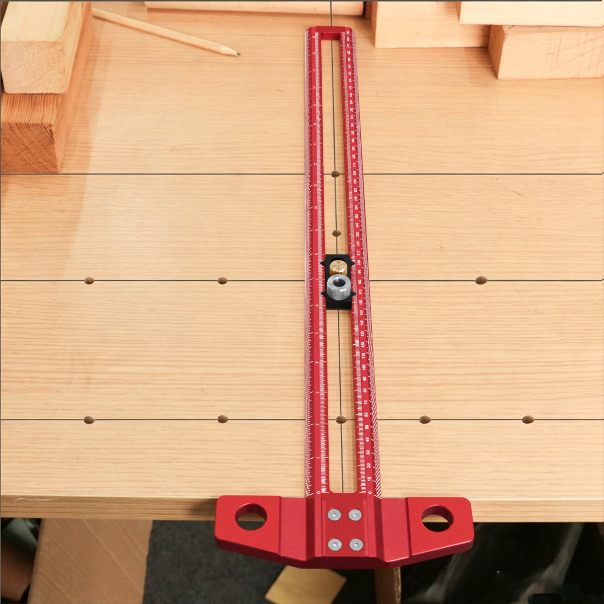 Righello a T per Falegnameria, - Woodworking Gauge recensione e prezzo