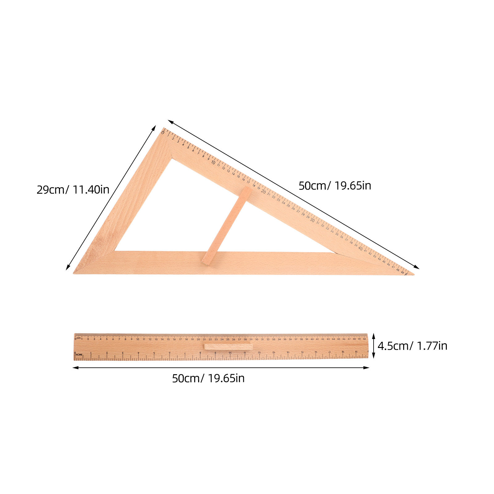2 Pezzi Righello di Misurazion - Woodworking Teacher recensione e prezzo