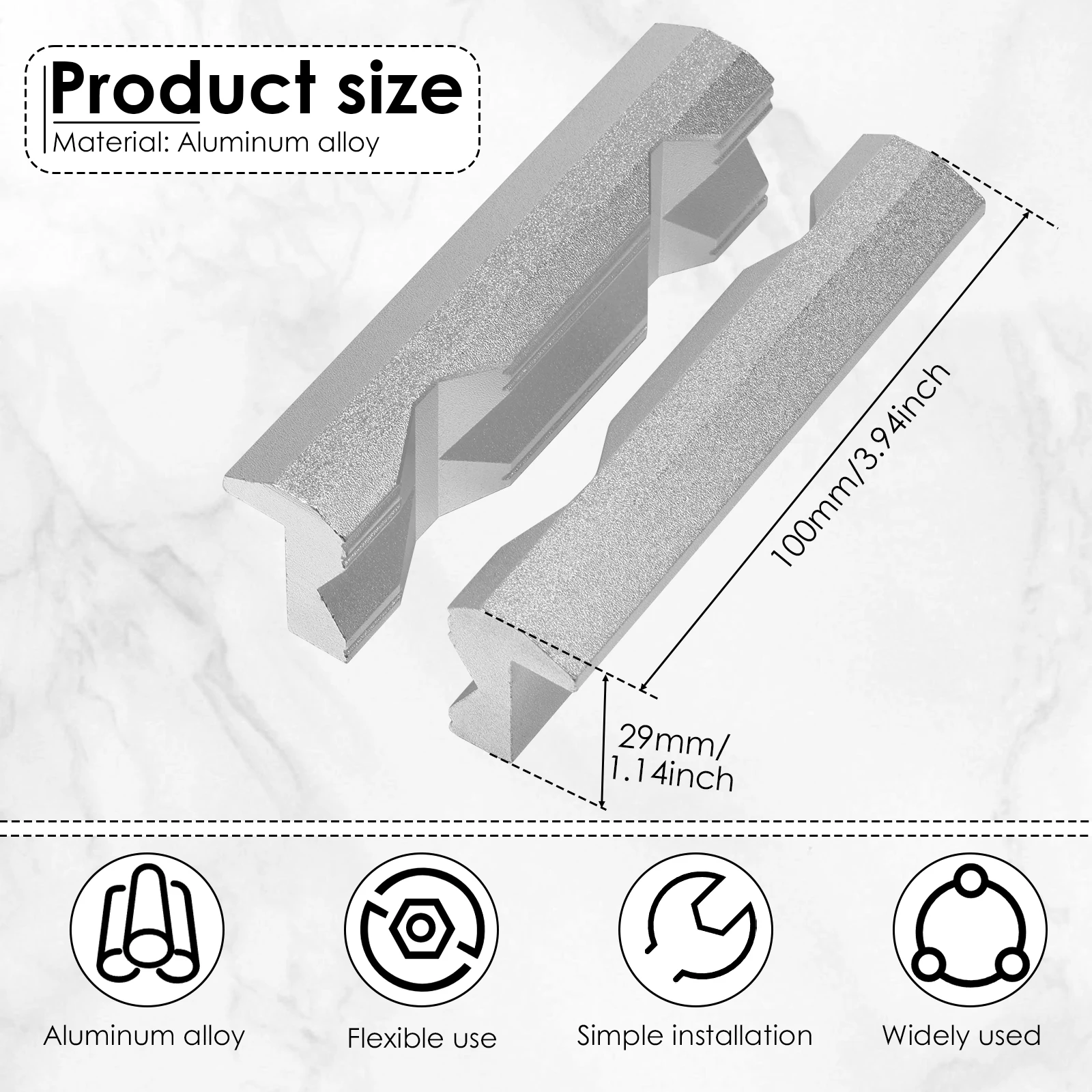 Protezioni per ganasce di mors - Woodworking Bench Vise recensione e prezzo