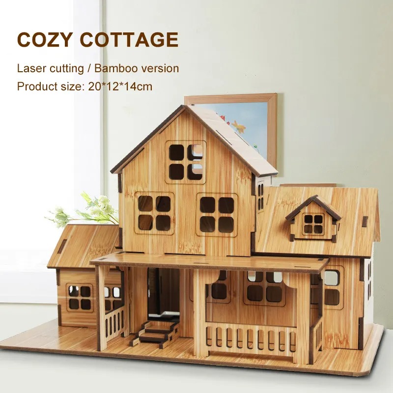 Puzzle 3D in Legno: Kit Fai-da - Woodworking For Beginners recensione e prezzo