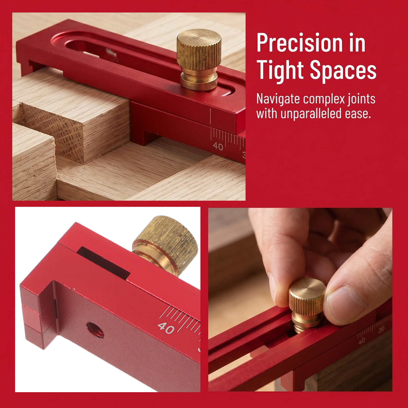 Righello di Misurazione per Fa - Woodworking Gauge recensione e prezzo