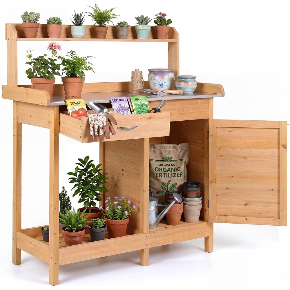 Tavolo da Giardinaggio in Legn - Woodworking Workbench recensione e prezzo