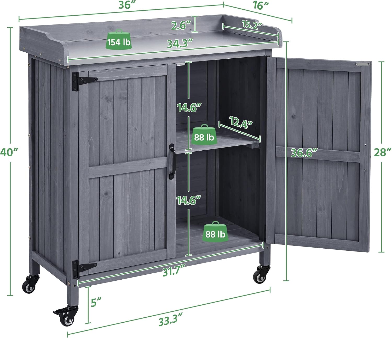 Tavolo da Giardinaggio per Est - Woodworking Workbench recensione e prezzo