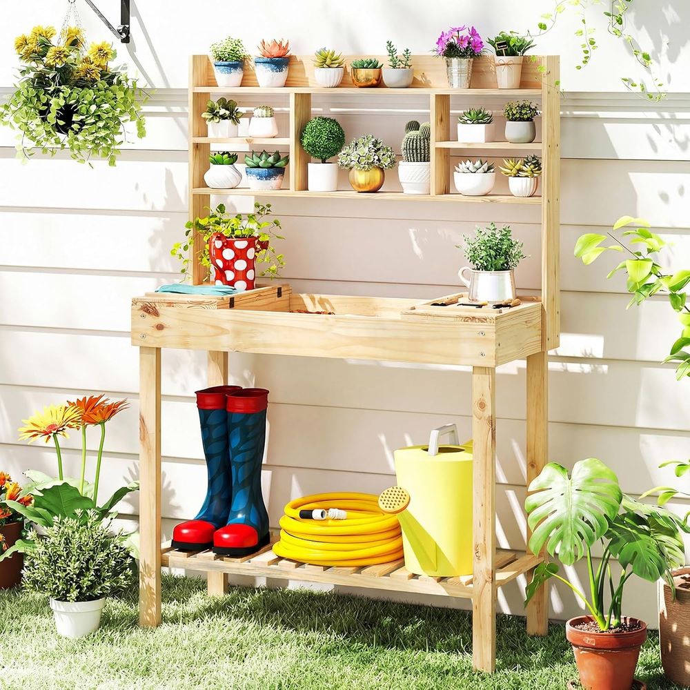 Tavolo da Giardinaggio, Banco  - Woodworking Workbench recensione e prezzo