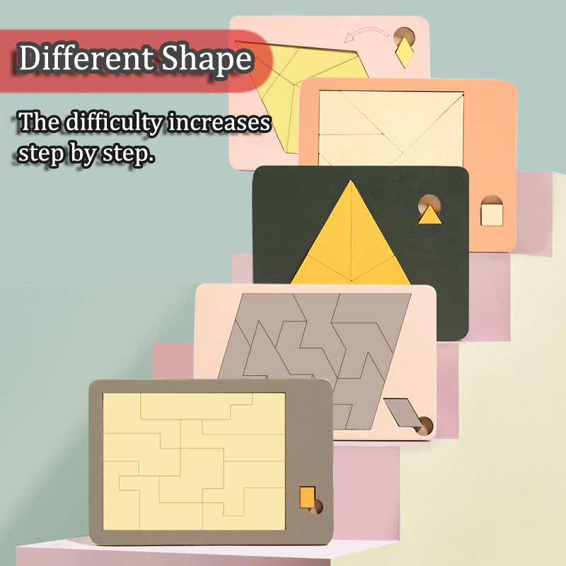 Puzzle geometrici in legno Sfi - Woodworking For Beginners recensione e prezzo