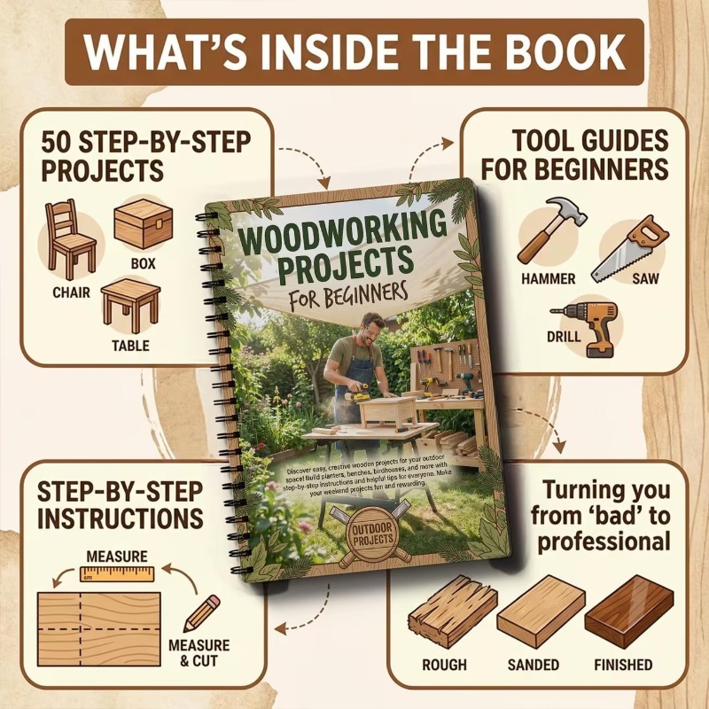 Progetti di Falegnameria per P - Woodworking Ideas For Adults recensione e prezzo